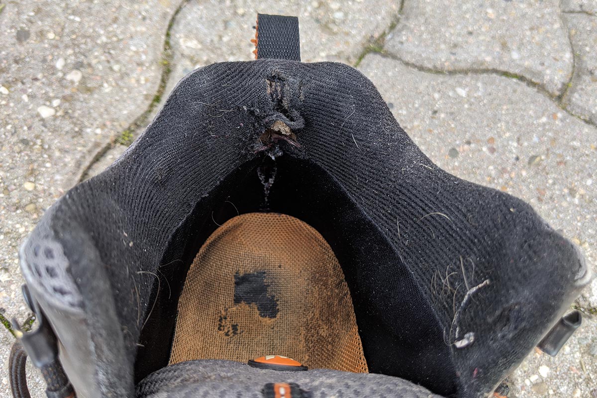 Kann man ein Loch in der Fersenbox flicken?