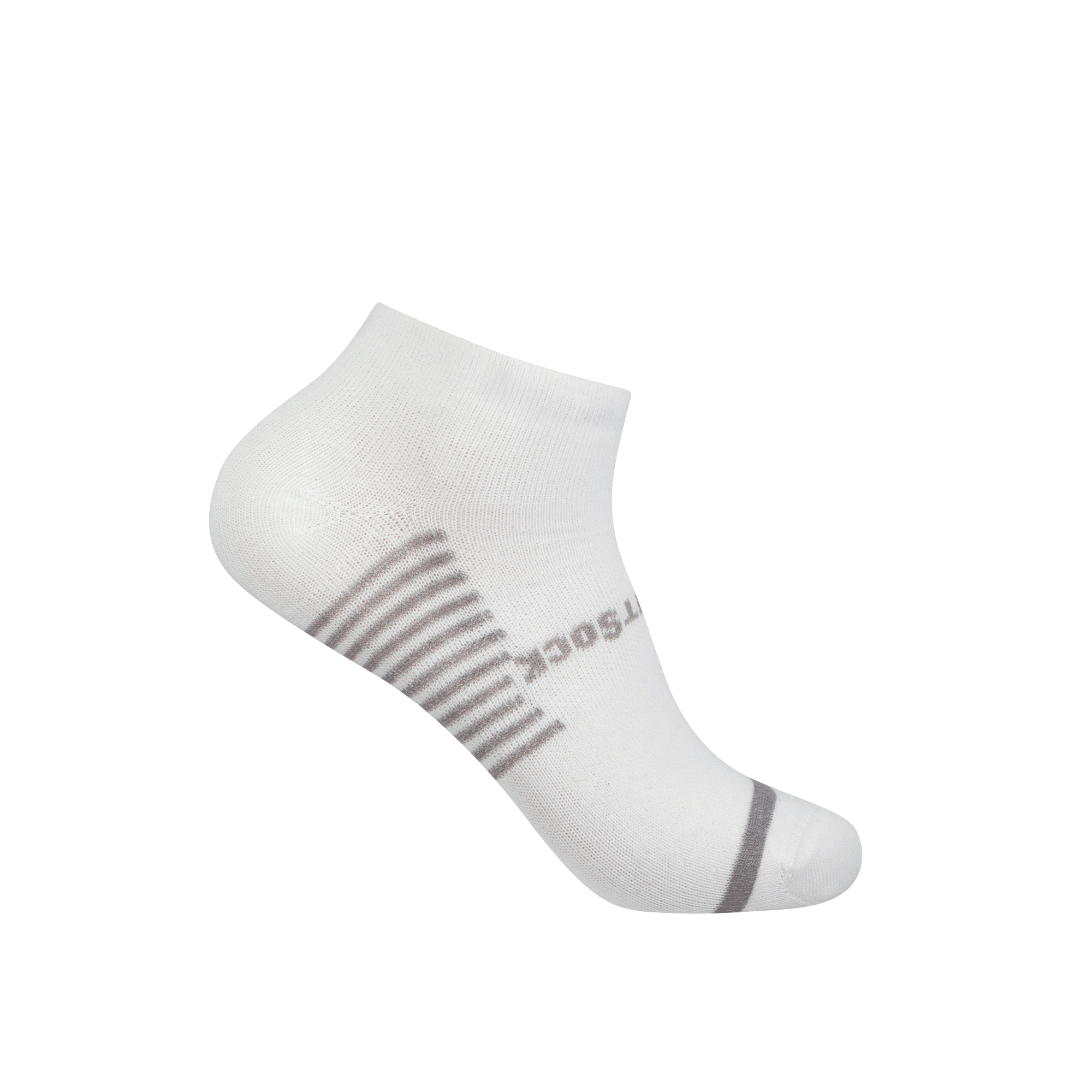 #Farbe_white-grey Doppellagige Wrightsock Coolmesh Low Cut Socke weiß