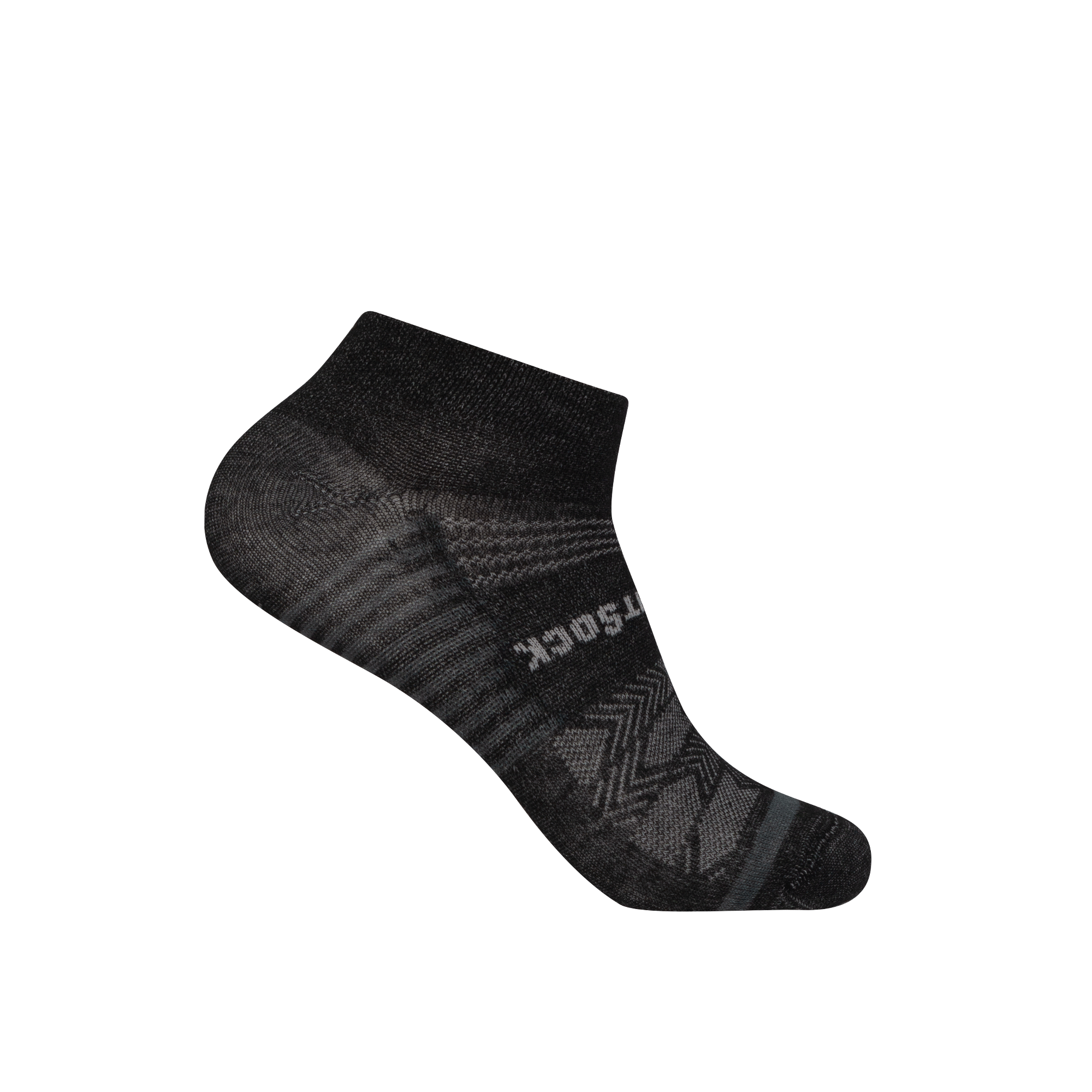 #Farbe_black-pearl Doppellagige Wrightsock Coolmesh Low Cut Socke schwarz