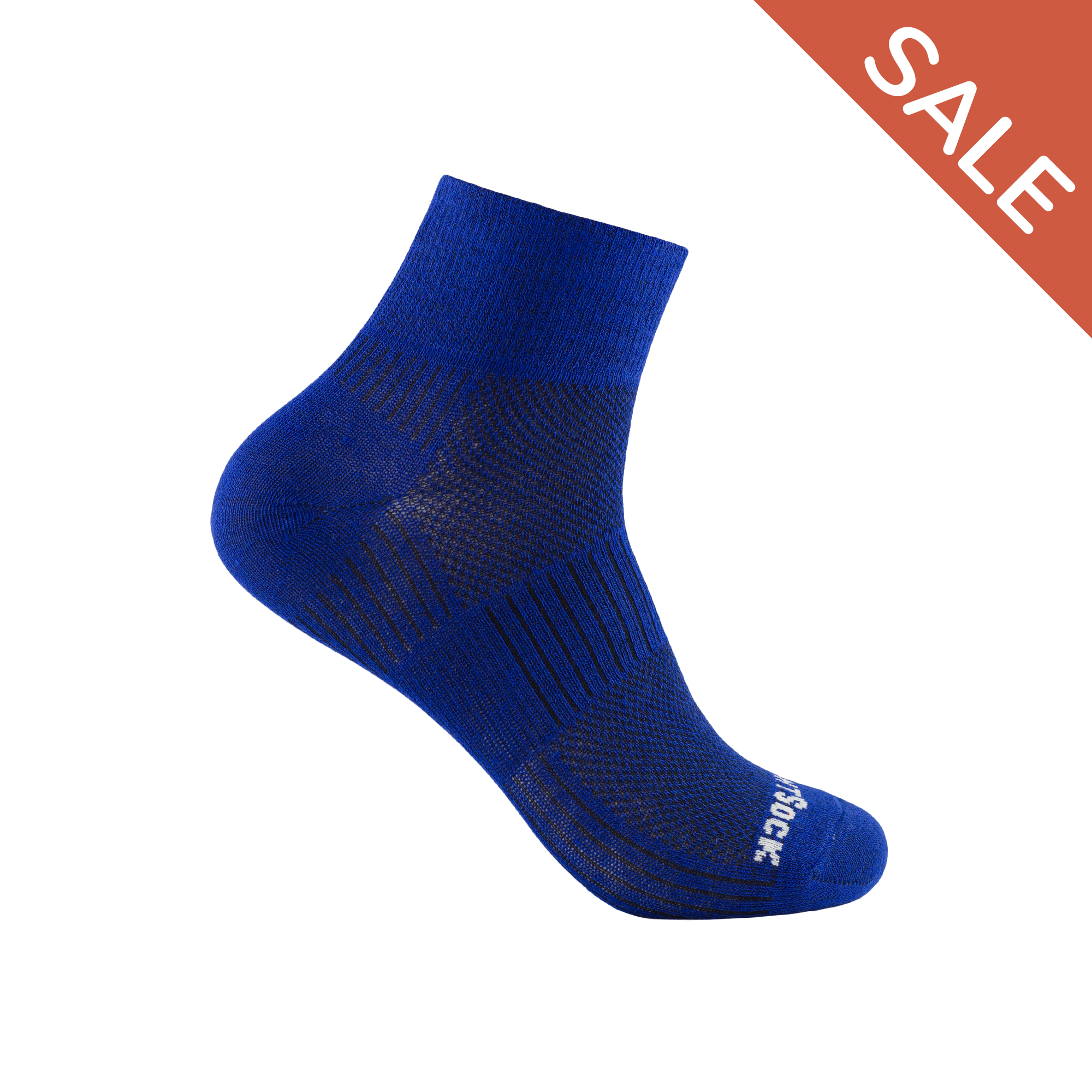 #farbe_royal | WRIGHTSOCK doppellagige Anti-Blasen-Socken - COOLMESH II Quarter - royal