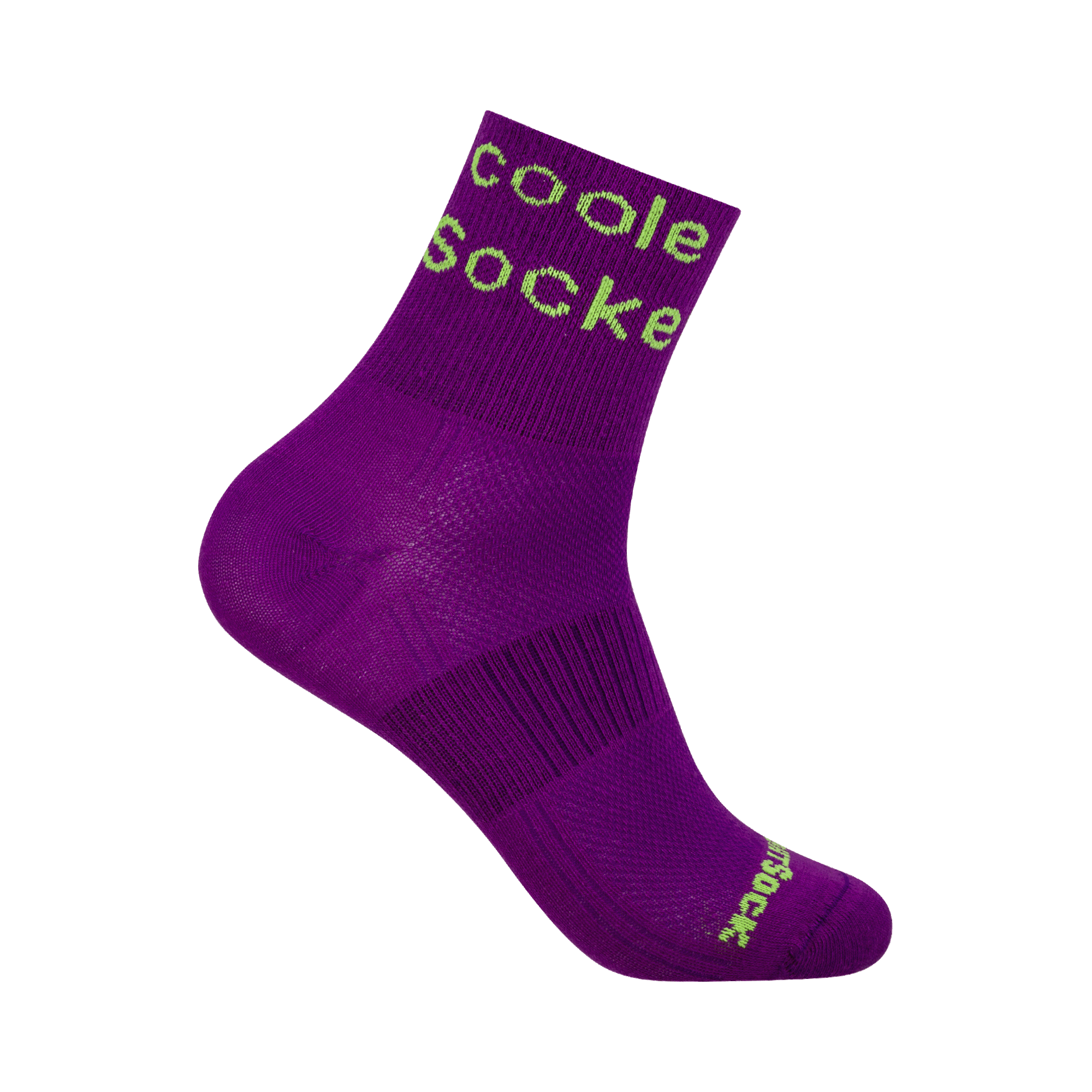 #farbe_plum / Coole Socke