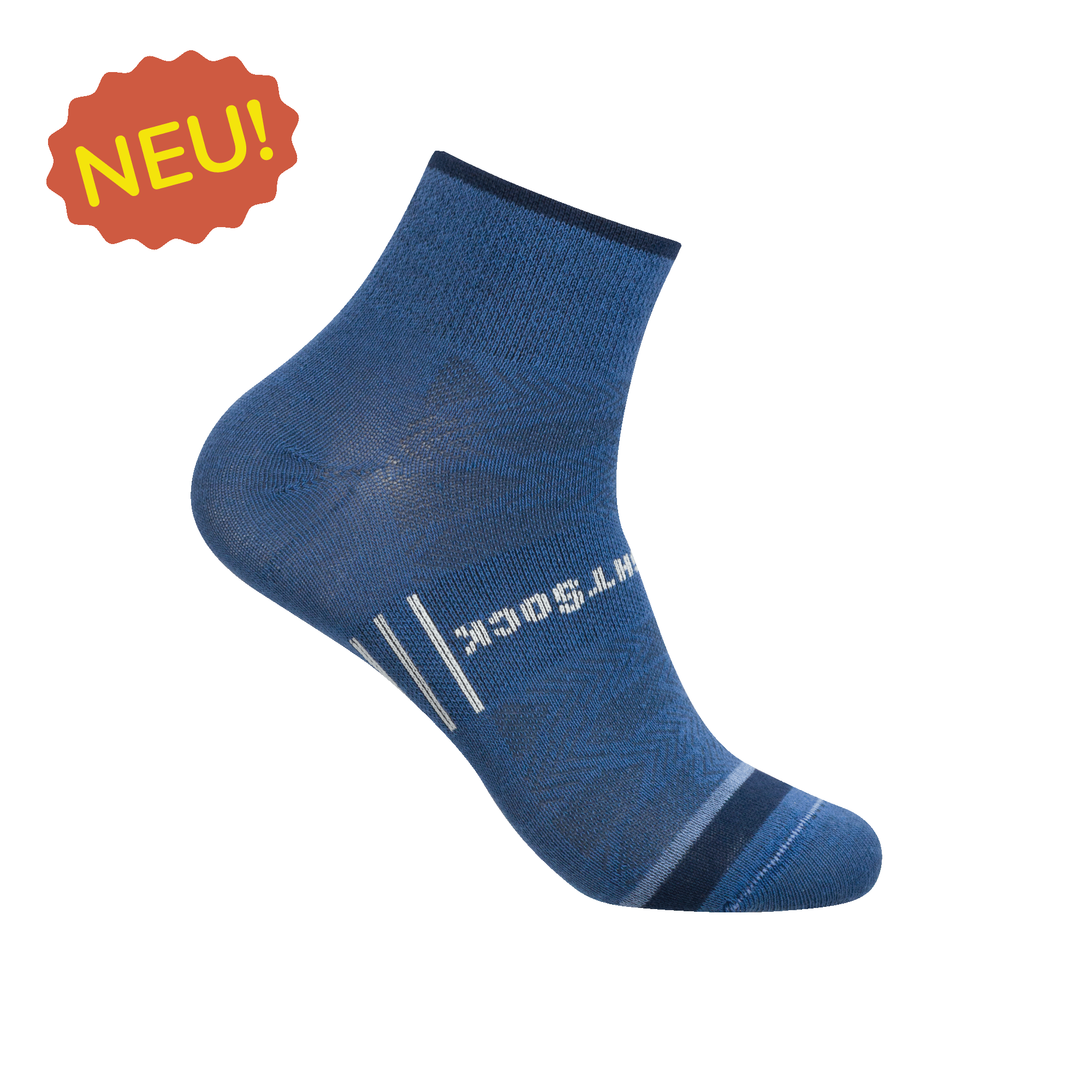 #farbe_denim blue | WRIGHTSOCK doppellagige Anti-Blasen-Socken - COOLMESH II Quarter - denim blue