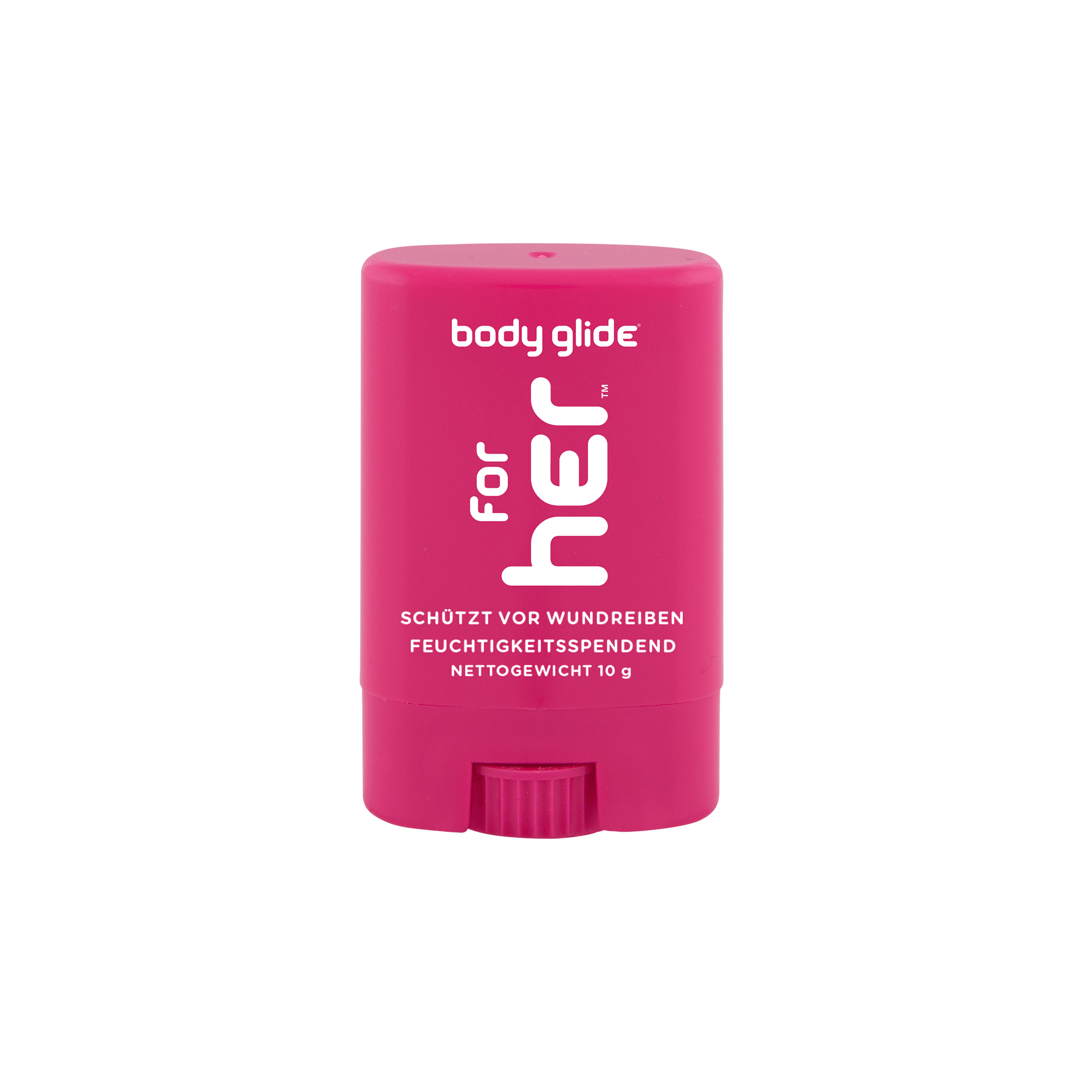 #inhalt_pocket (10 Gramm) Body Glide For Her 10g pocket Anti-Rubbel-Stick Oberschenkel Schutz Wundreibung