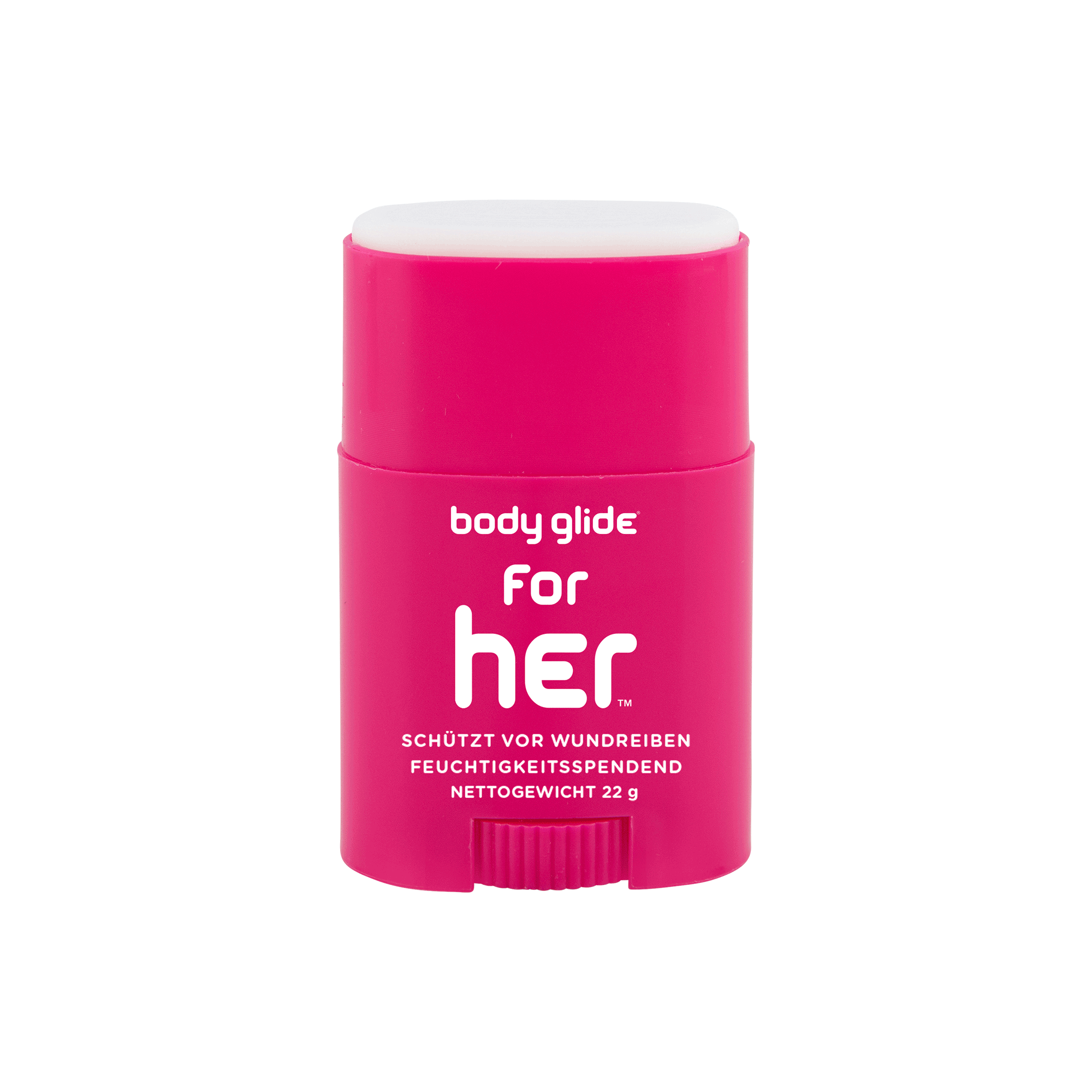 #inhalt_travel (22 Gramm) Body Glide For Her 22g travel Anti-Scheuer-Stick Oberschenkel Schutz Wundreibung