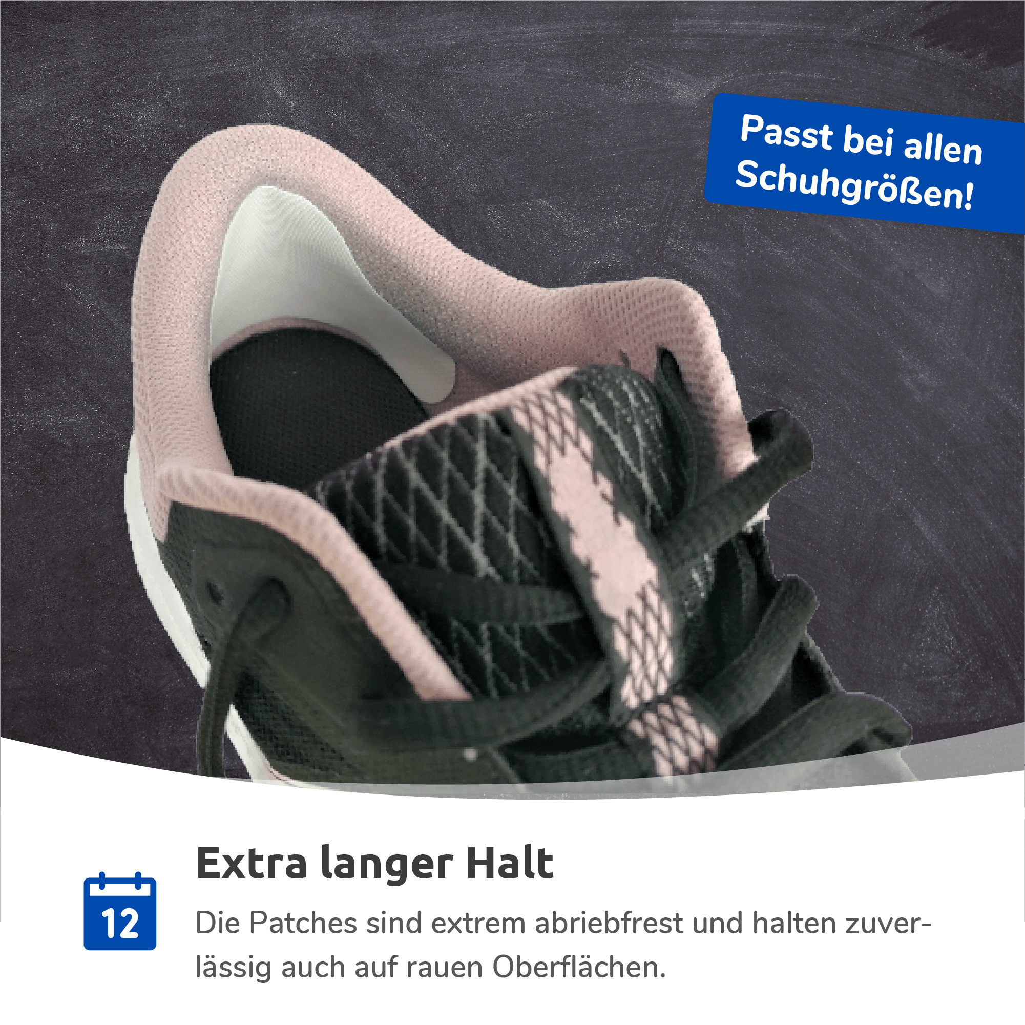 Fersenloch-Schutz (Heel Hole Preventer)