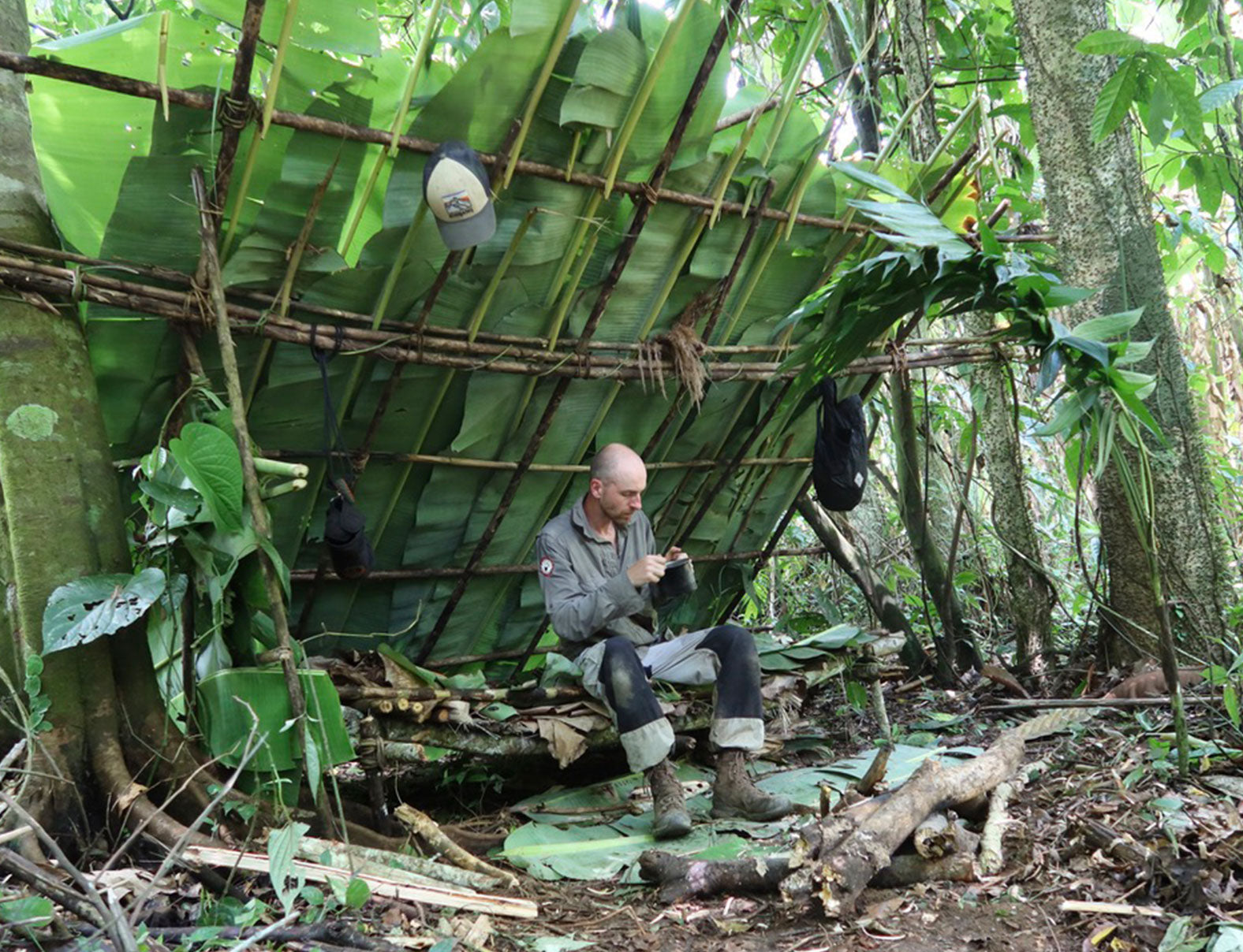 Reibungslos Ambassador / Markenbotschafter DOMINIK KNAUSENBERGER beim Survival Training