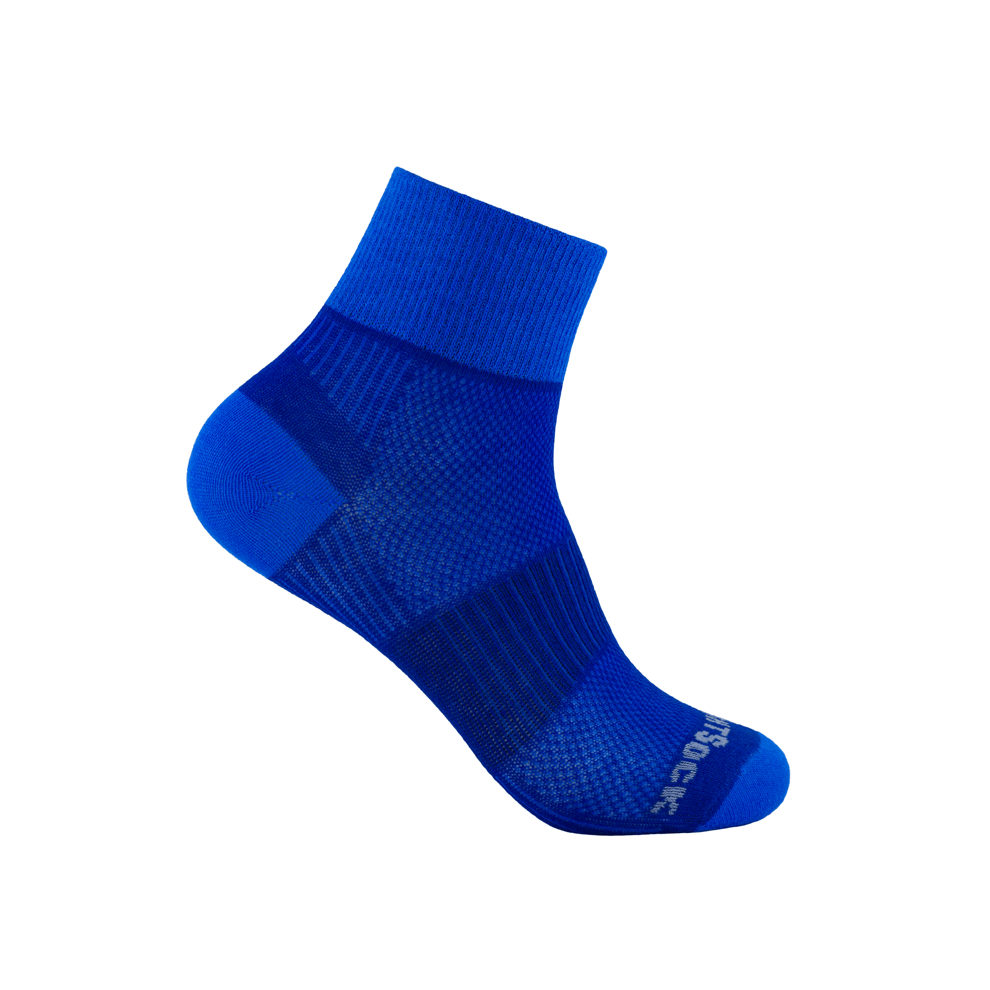 #farbe_royal-blue | WRIGHTSOCK doppellagige Anti-Blasen-Socken - COOLMESH II Quarter - royal-blue