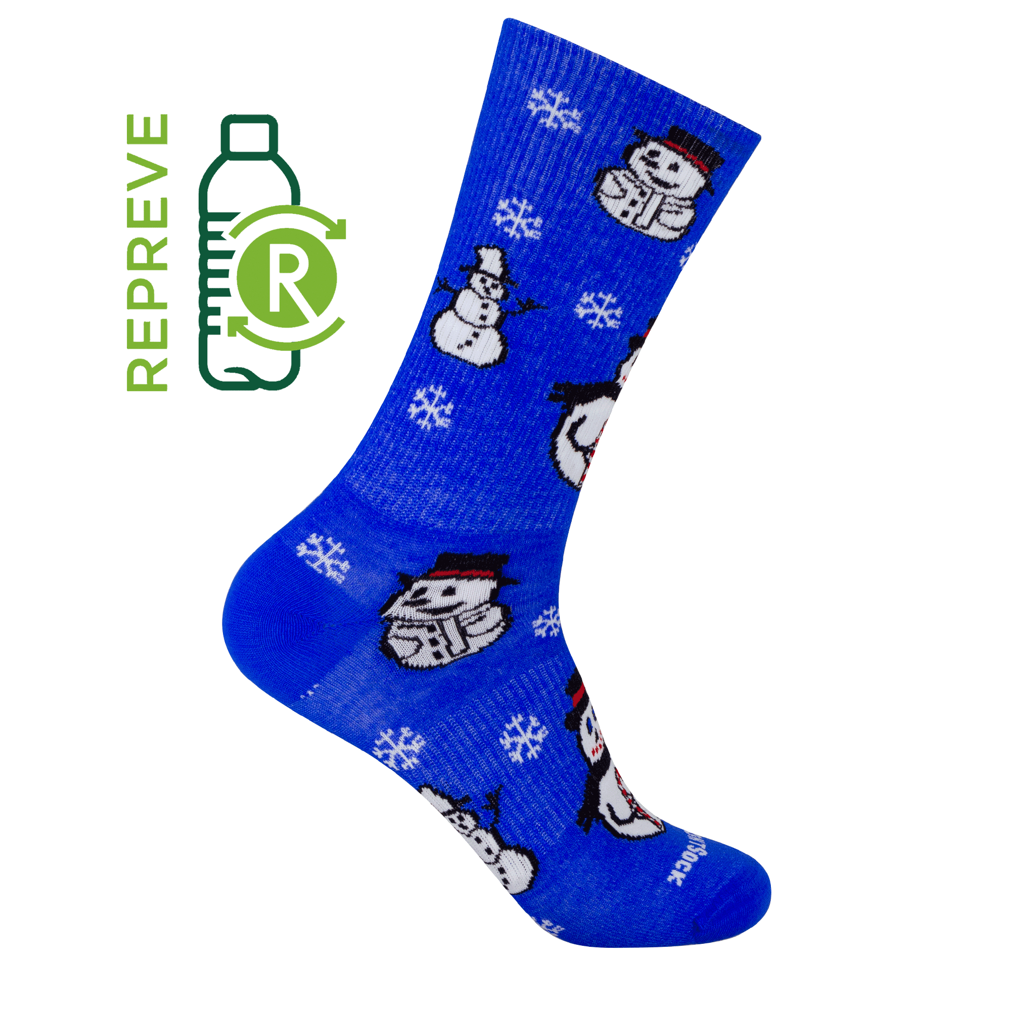 #farbe_blue-white | WRIGHTSOCK doppellagige Anti-Blasen-Socken - ECO EXPLORE nachhaltige Weihnachtssocken - blue