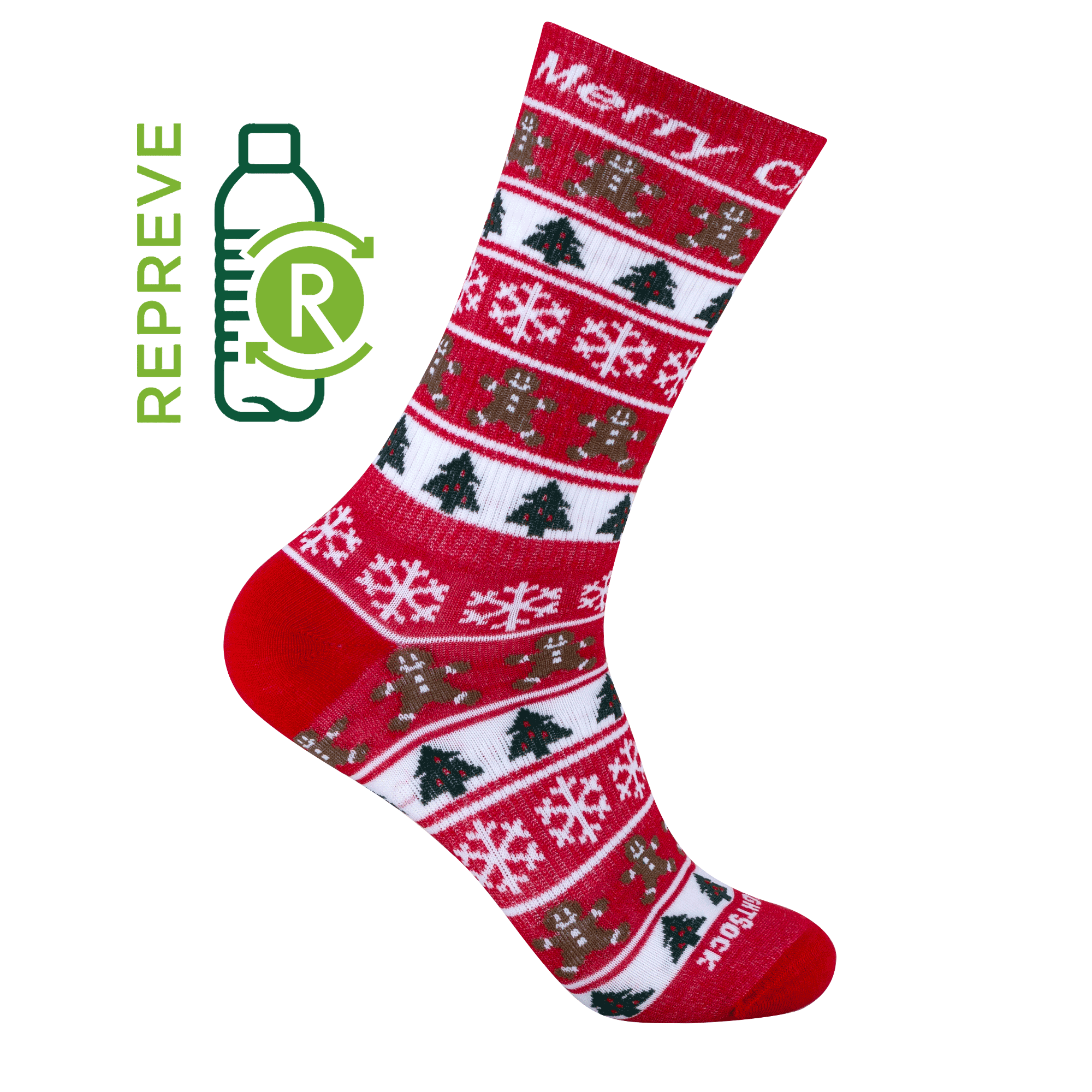 #farbe_red | WRIGHTSOCK doppellagige Anti-Blasen-Socken - ECO EXPLORE nachhaltige Weihnachtssocken - red