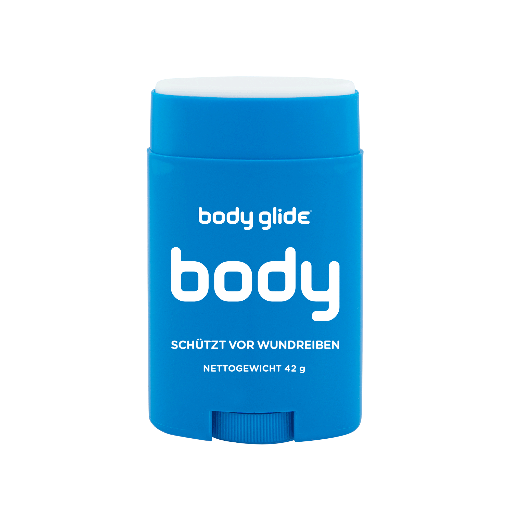 #inhalt_regular (42 gramm) Body Glide - Body 42g - Anti-Scheuer-Stick gegen Wundreibung Schenkel Beine Oberschenkel
