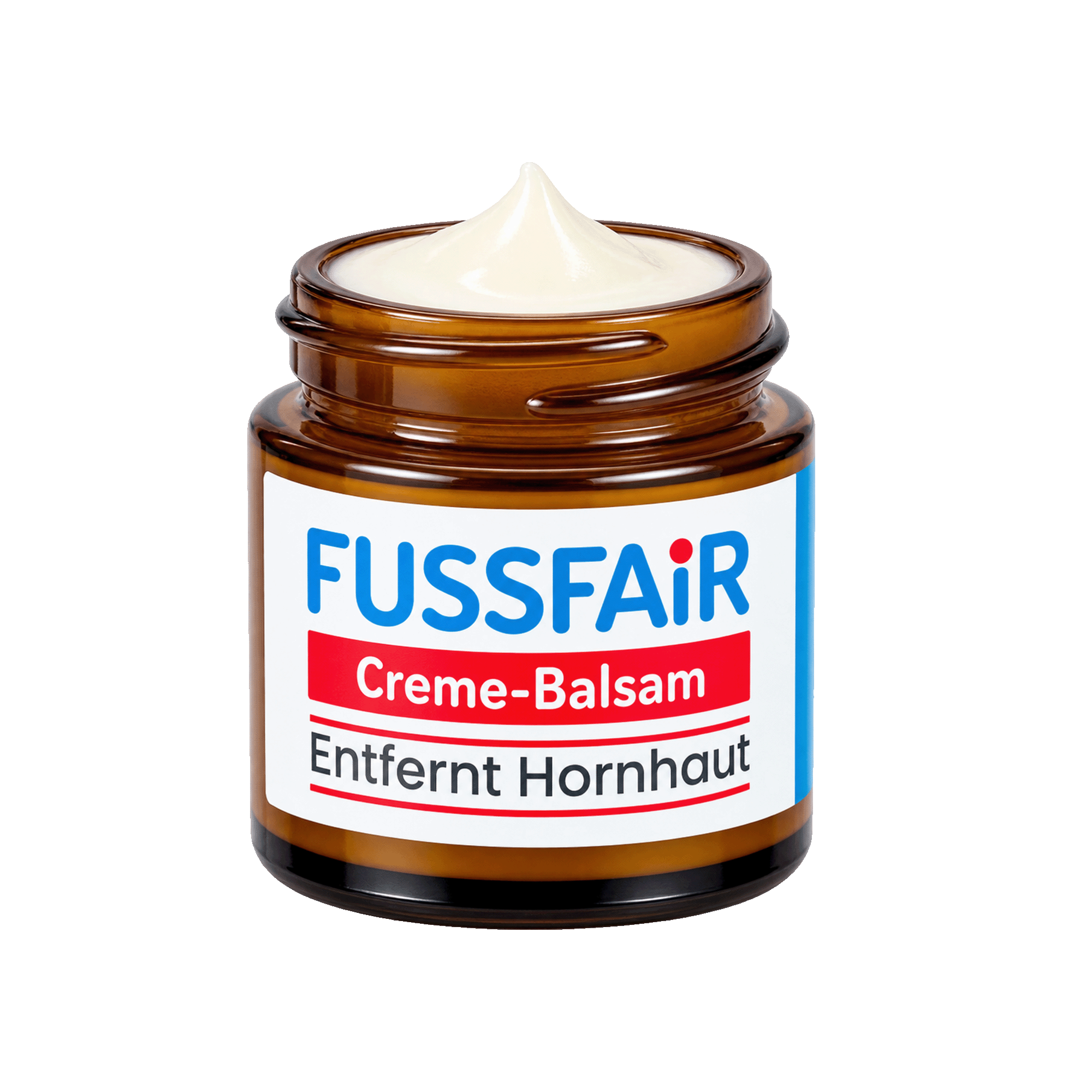 #inhalt_Tiegel à 30 ml FUSSFAiR Hornhaut-Balsam-Creme im offenen Tiegel, reduziert Hornhaut an Füßen, Knien und Ellbogen