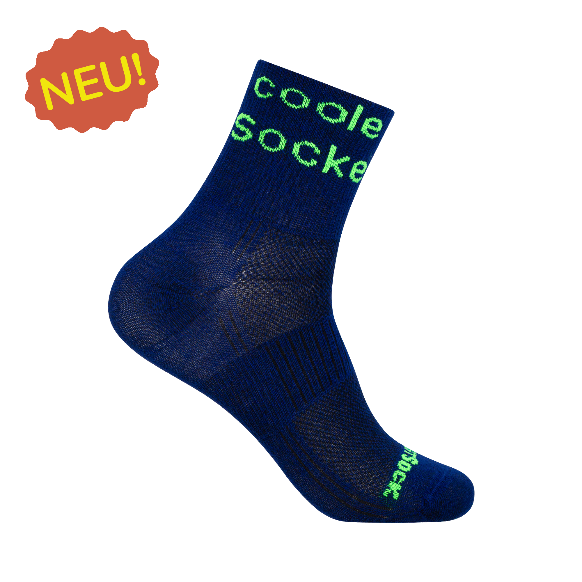 #farbe_royal / Coole Socke