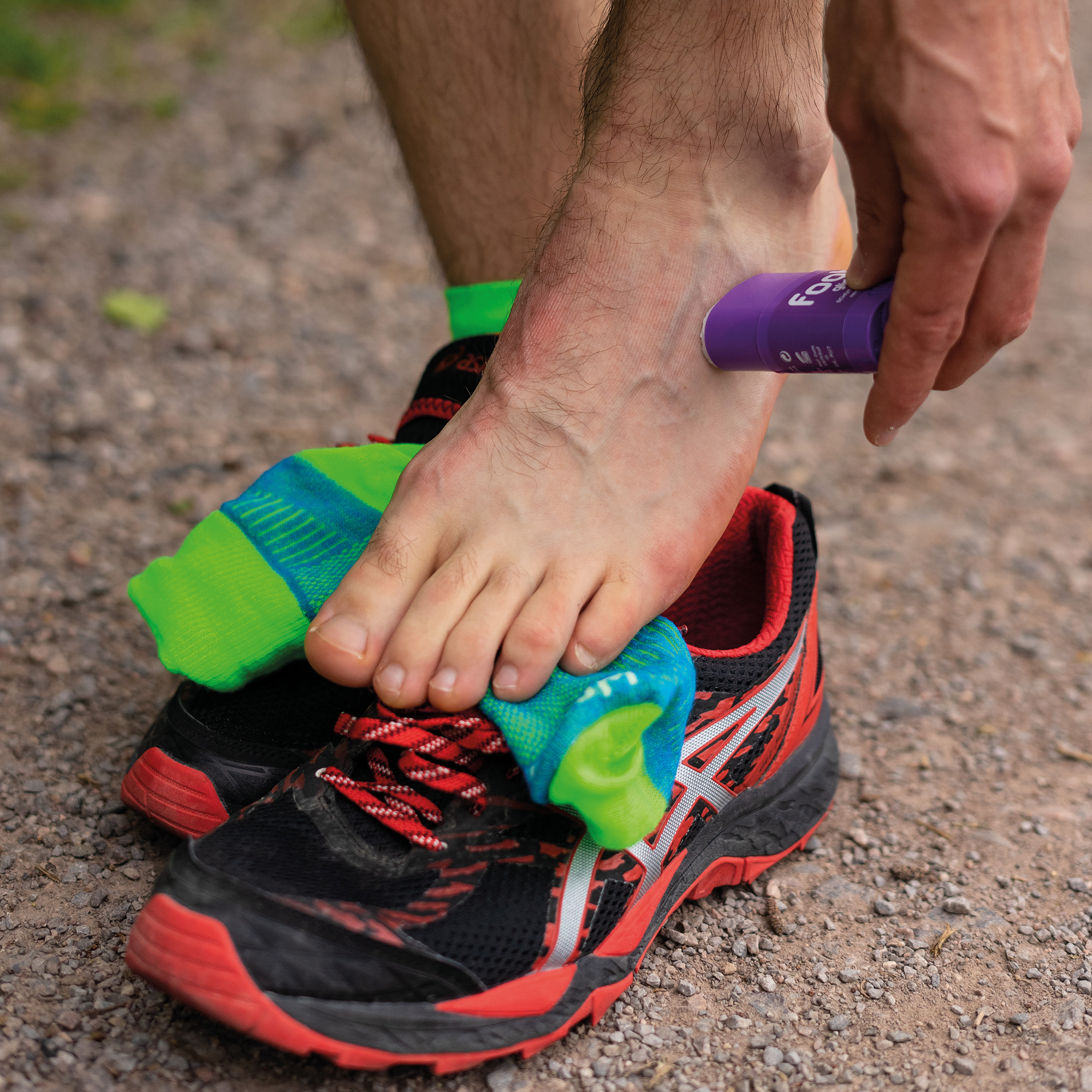 Anti-Blasen-Stick Body Glide Foot gegen Blasen beim Megamarsch