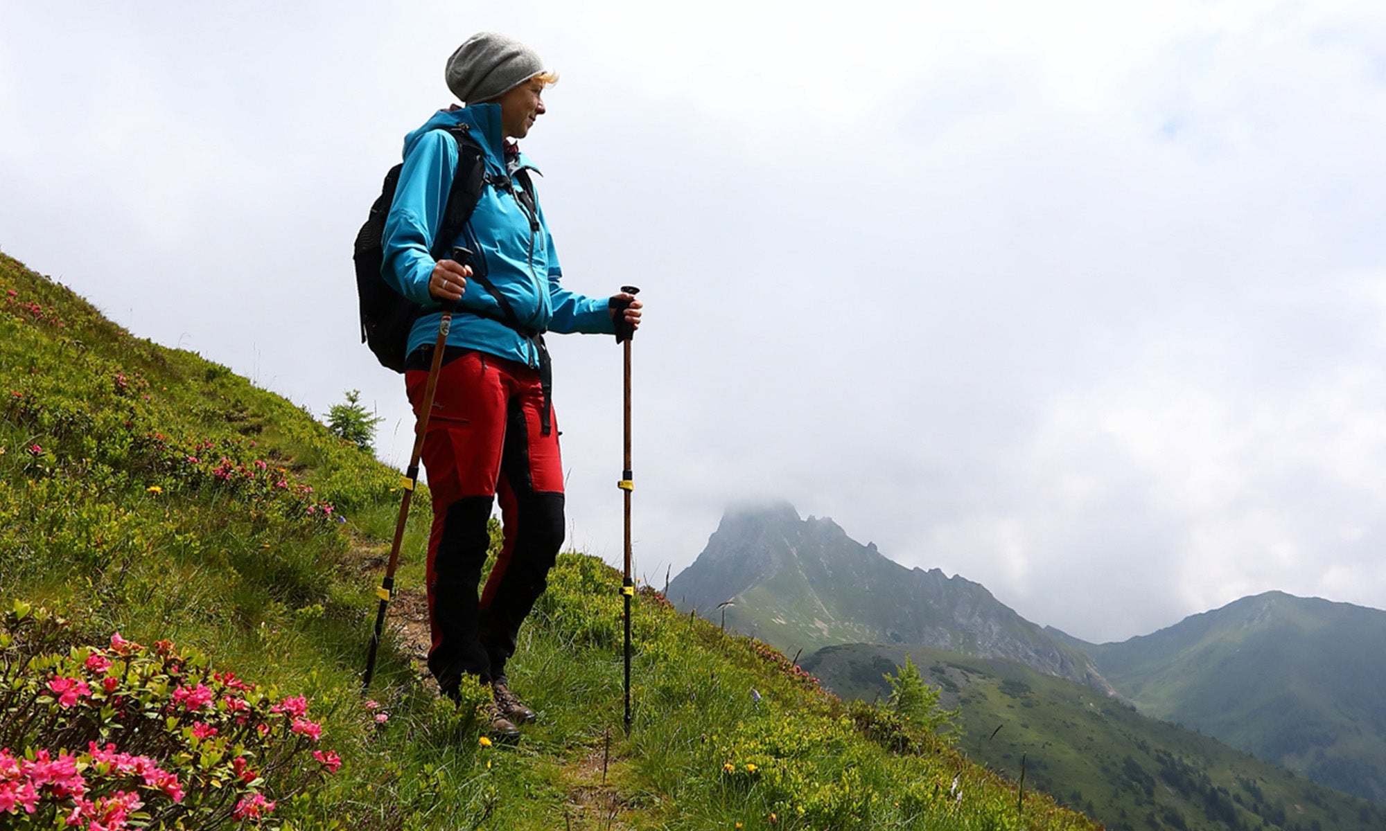 Daniela Trauthwein WRIGHTSOCK Socken Wandersocken für Trekking Wandern und Pilgern - Schutz vor Blasen