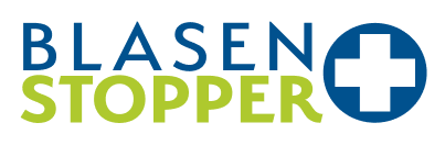Logo Blasenstopper Klebepads