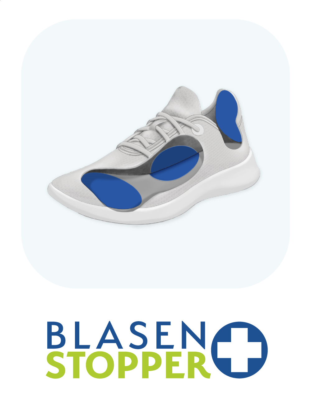 BLASENSTOPPER Klebepads für die Fersenbox gegen scheuernde Schuhe